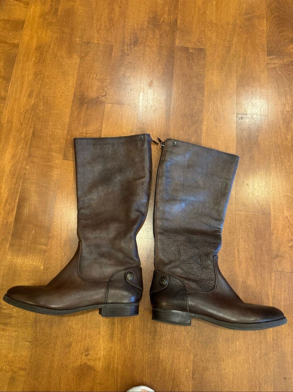 Arturo Chiang Filonna Brown Leather Knee High Riding Boots Women’s 8M